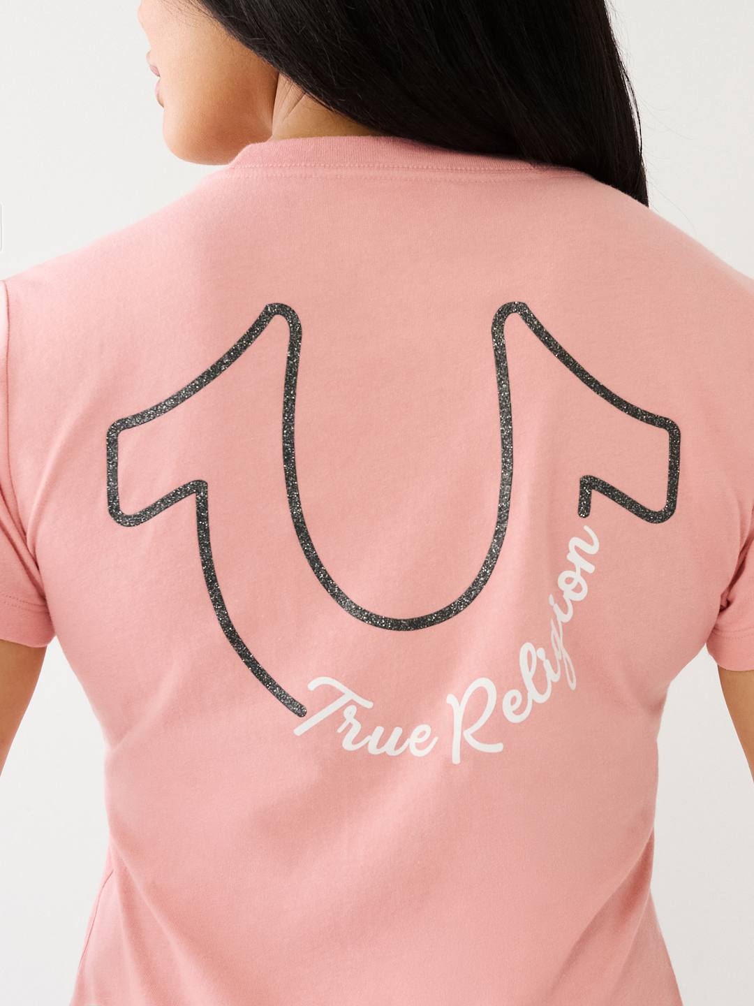 GLITTER HS TR LOGO TEE
