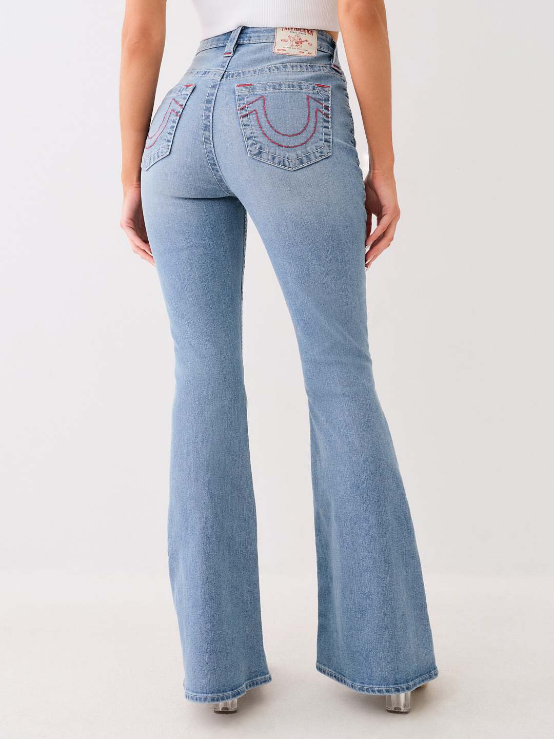 TRUE good RELIGION HIGH RISE TROUSER 28 FLARE