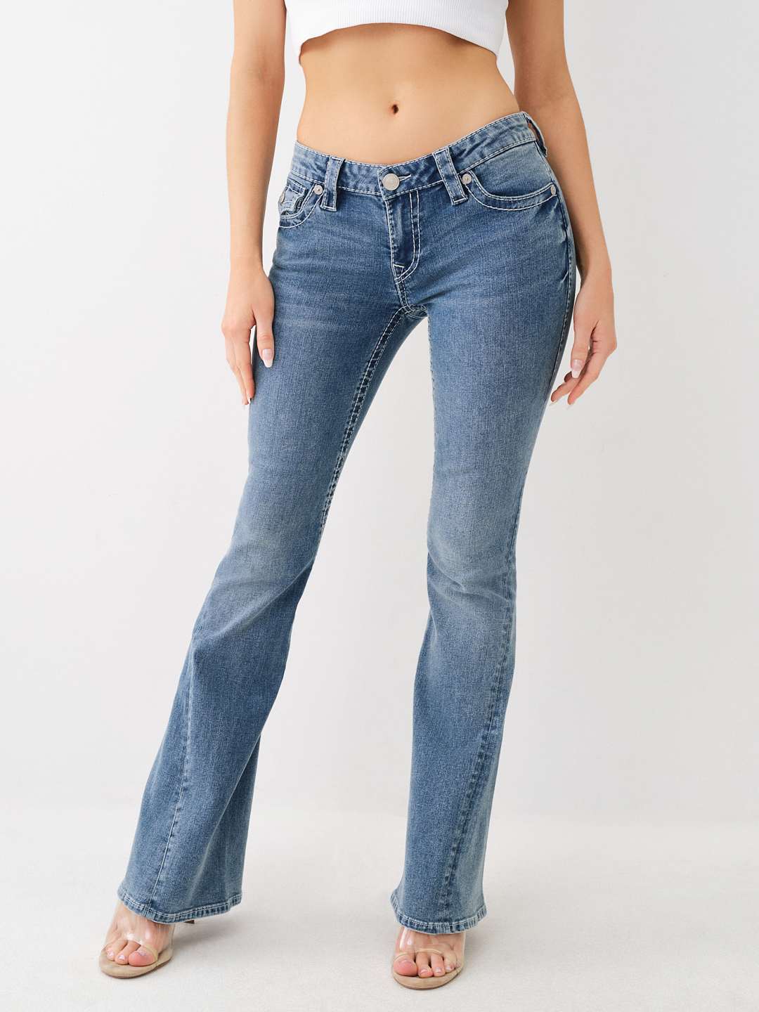 BIG T HORSESHOE WING FLARE JEAN