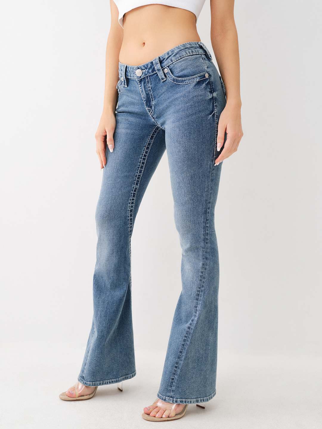 BIG T HORSESHOE WING FLARE JEAN