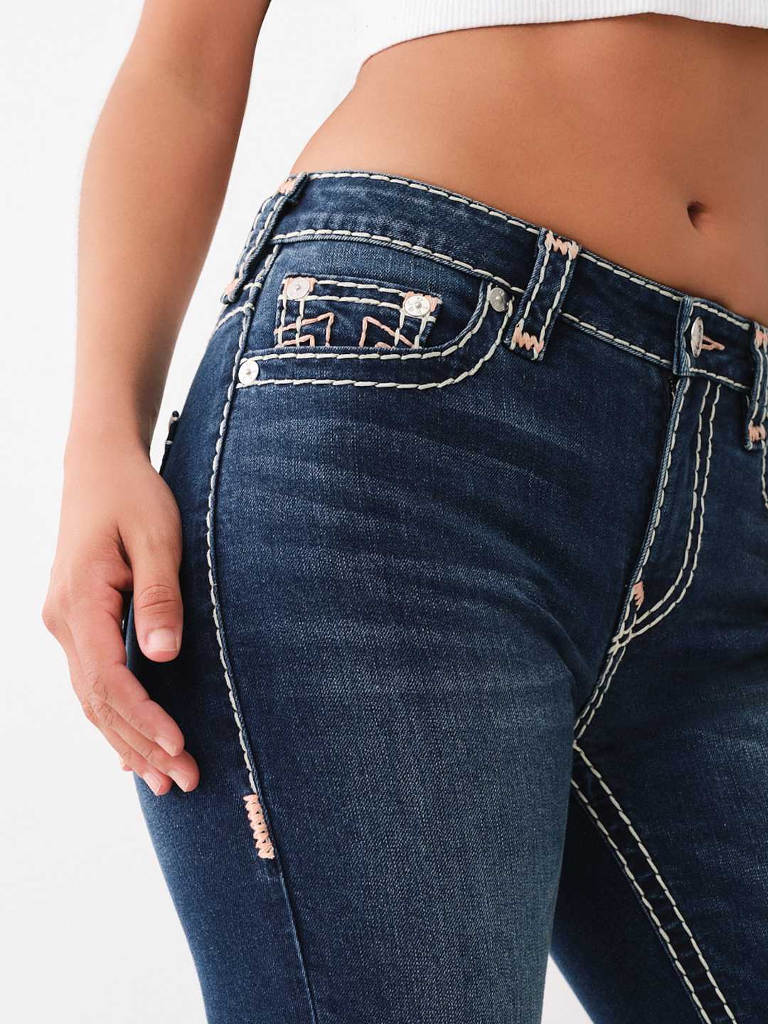 JENNIE SUPER T FRAYED SKINNY JEAN, image 4