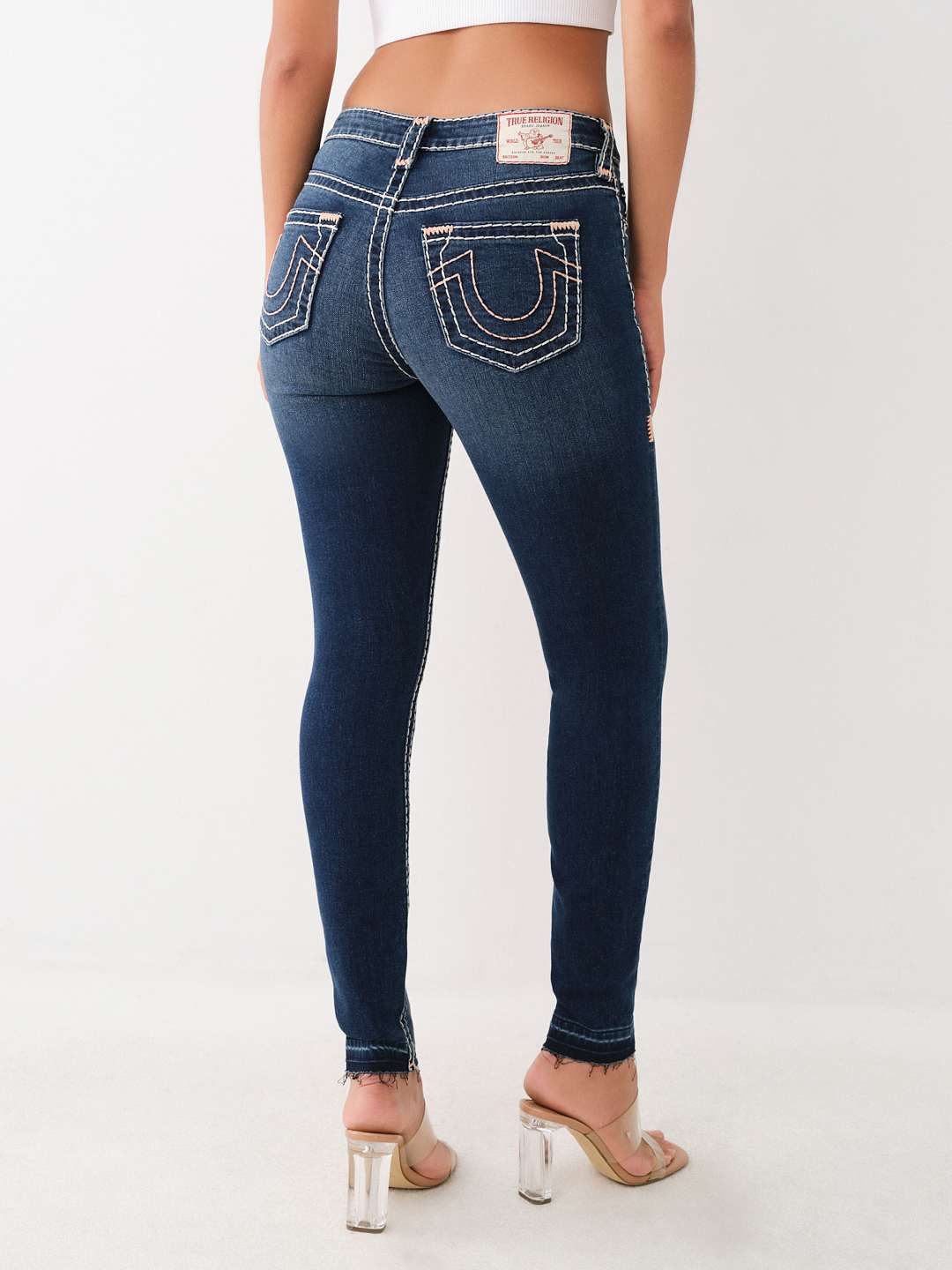 JENNIE SUPER T FRAYED SKINNY JEAN, image 5
