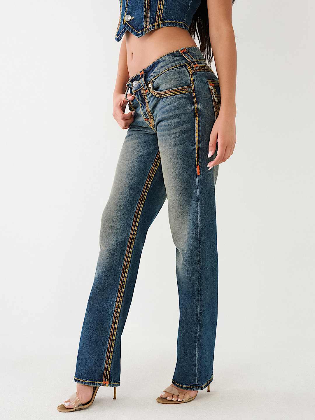 RICKI'S Boot Cut Trouser By C One