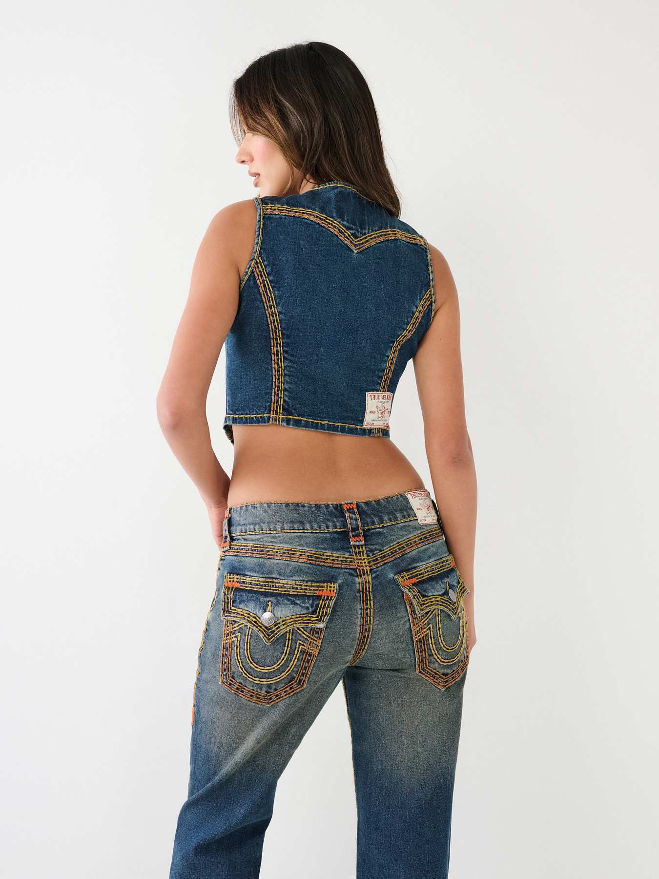 SUPER Q DENIM VEST