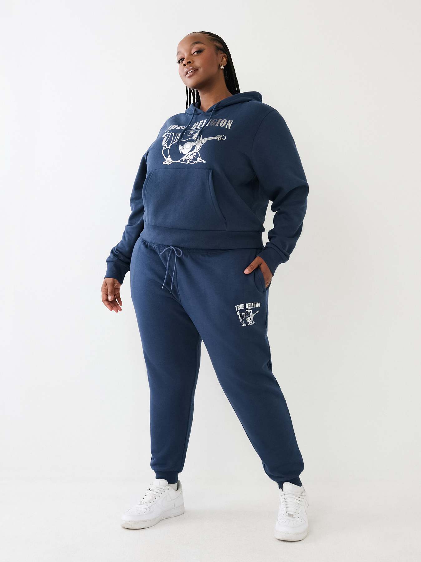 True Religion outlets buddha back sweatsuit