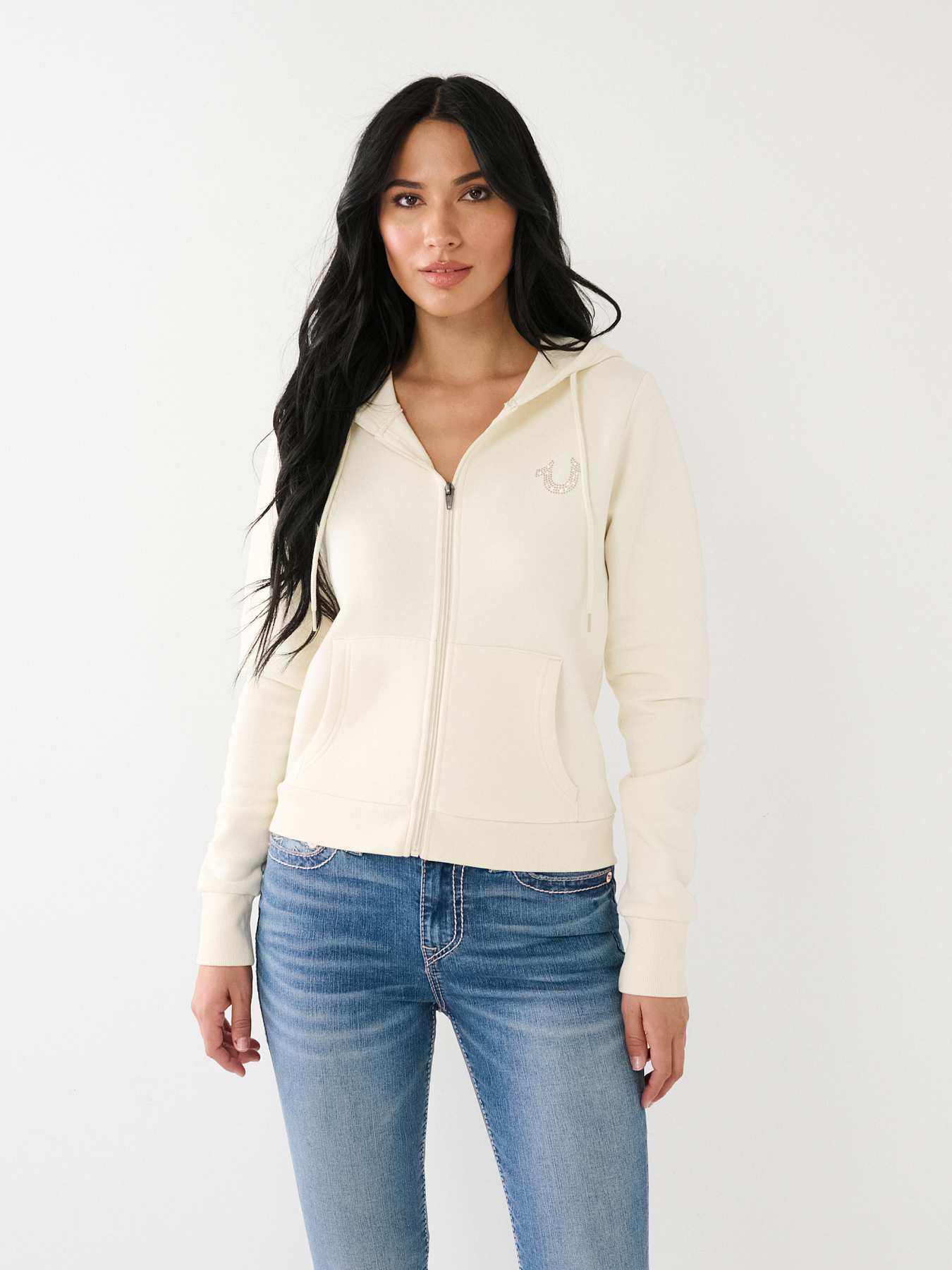 True religion best sale crystal hoodie