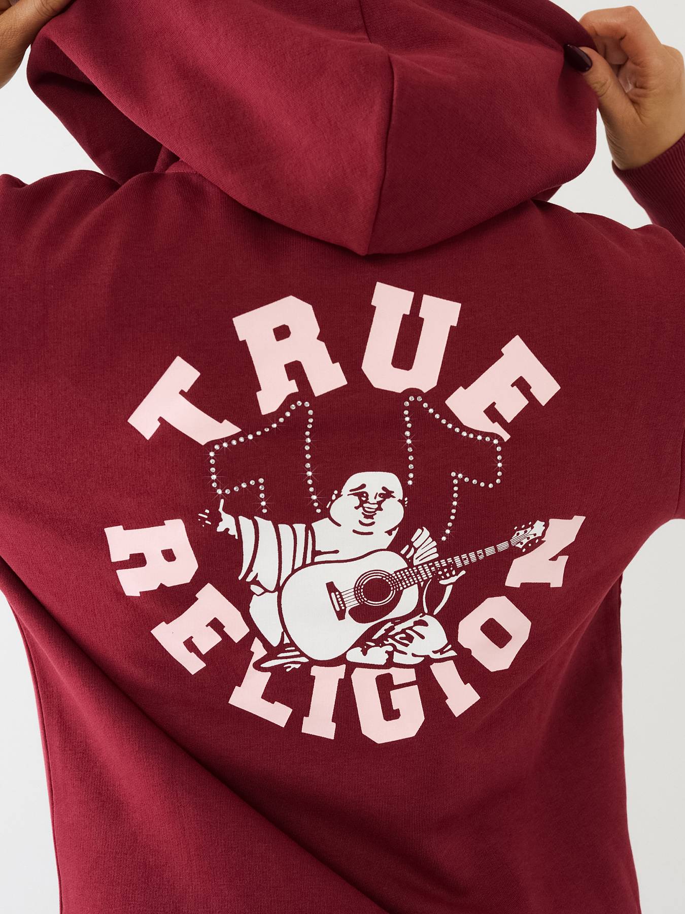 True religion cheap horseshoe hoodie