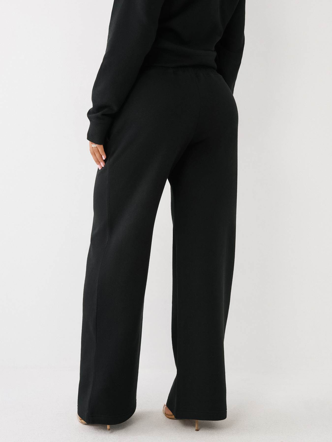 PANTALONES JOGGER ANCHO CON LOGOTIPO, image 10