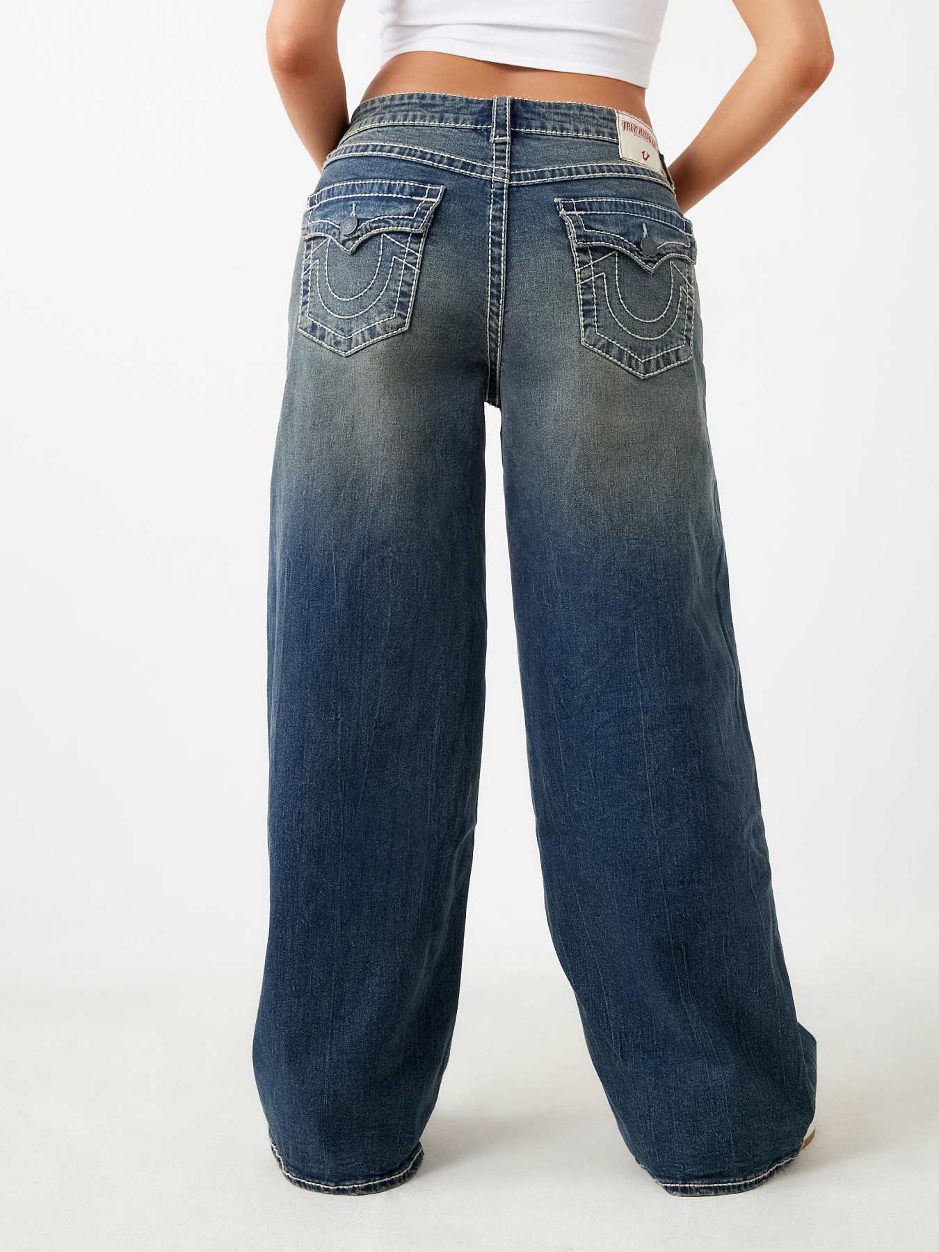 JESSIE SUPER BAGGY MID RISE JEAN