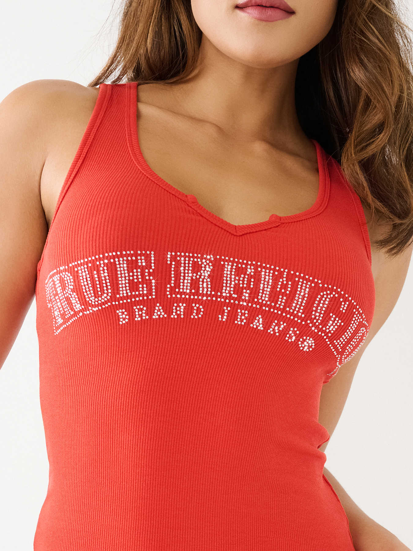  CRYSTAL ARCHED LOGO TANK TOP, image 1