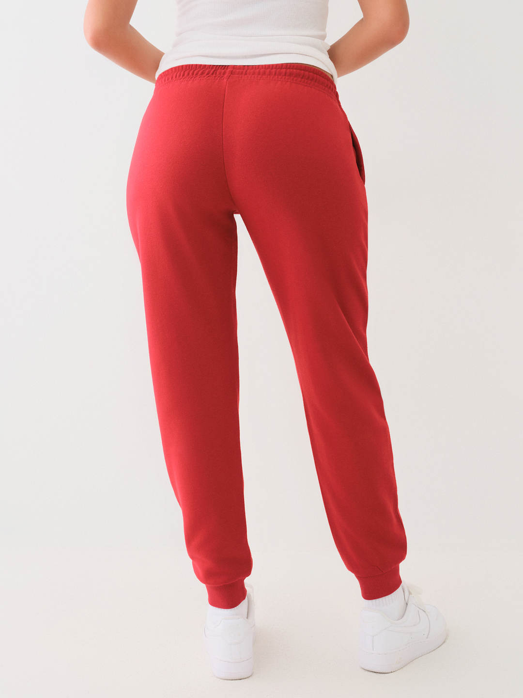 METALLIC HORSESHOE MID RISE JOGGER, image 4