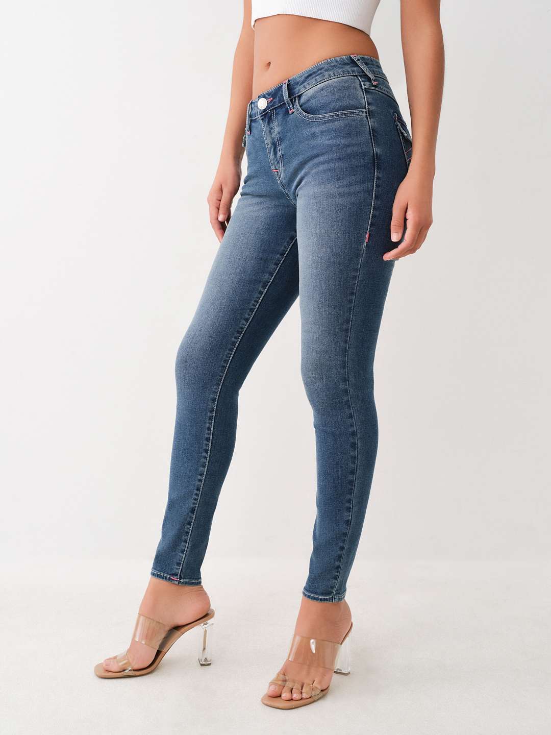 JENNIE MID RISE SKINNY JEAN