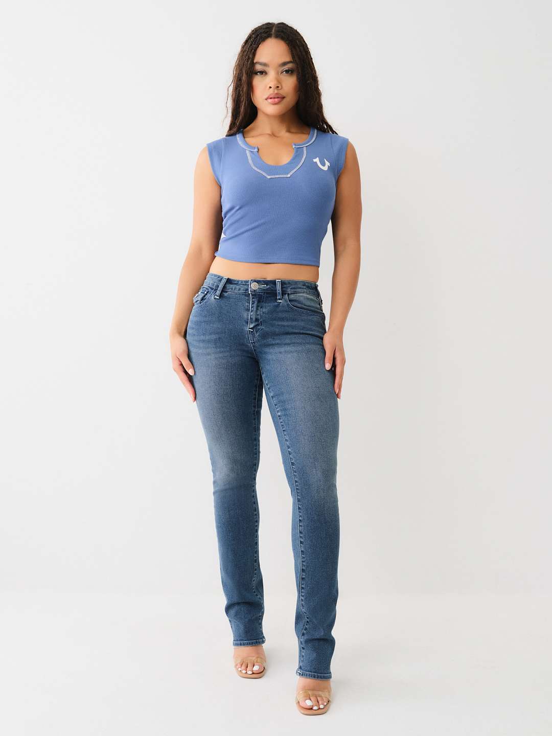 BILLIE MID RISE STRAIGHT JEAN