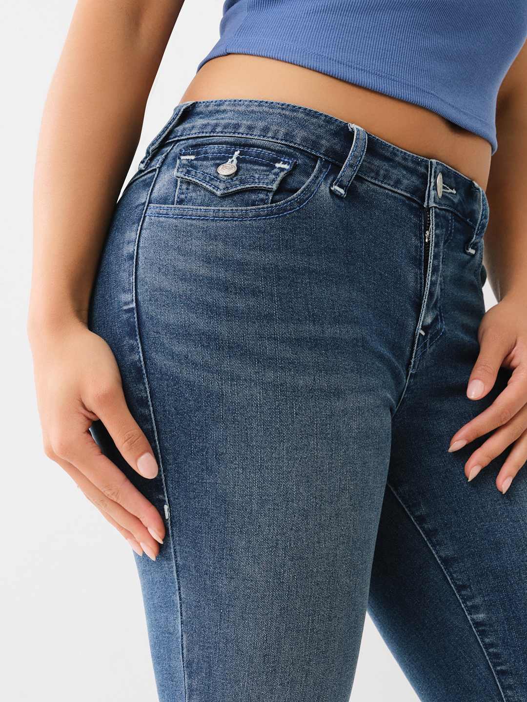 BILLIE MID RISE STRAIGHT JEAN