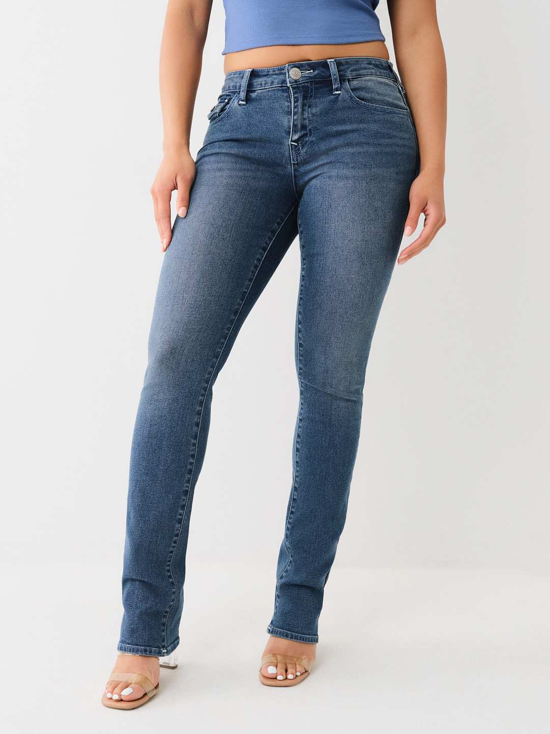 BILLIE MID RISE STRAIGHT JEAN