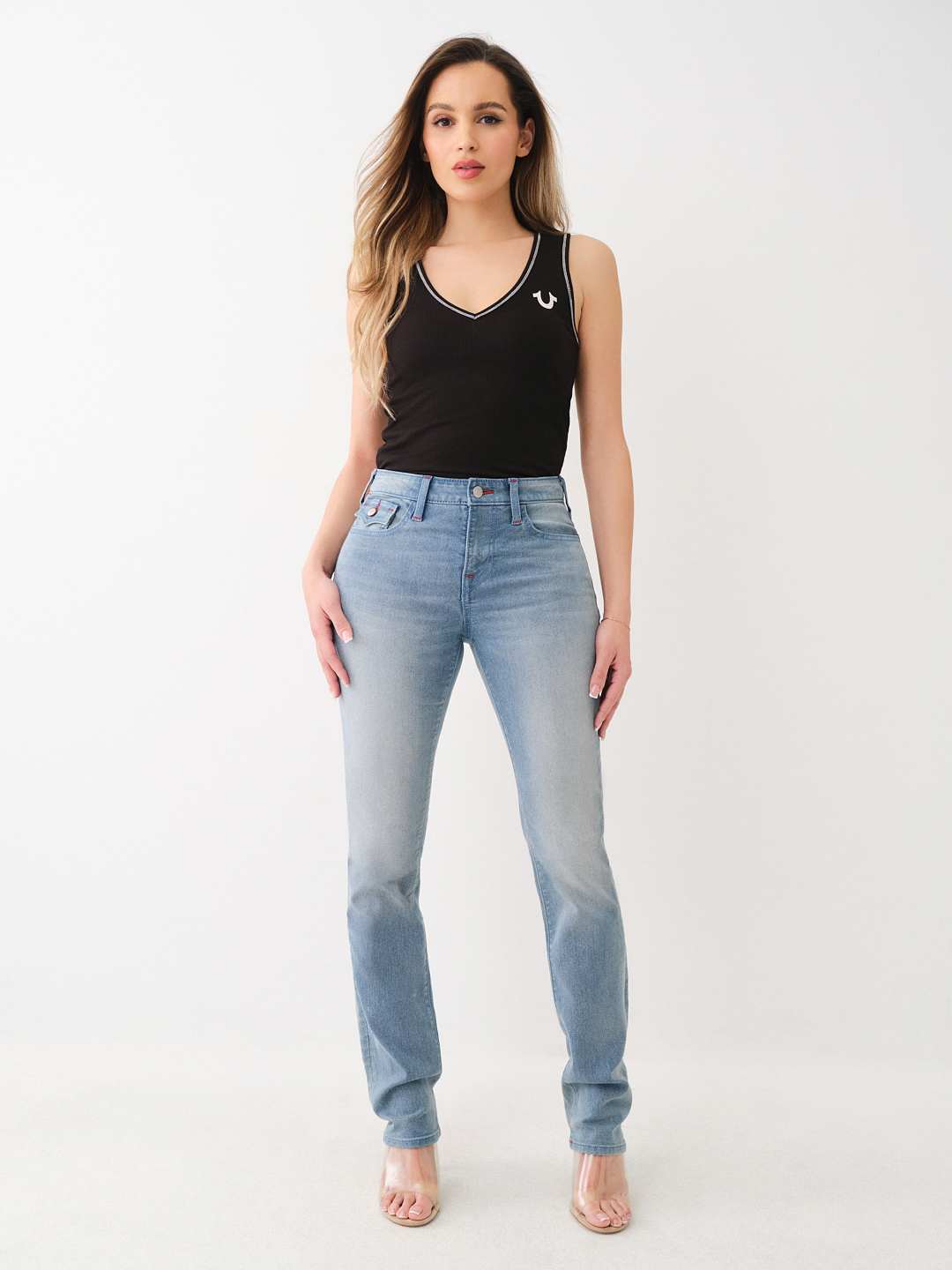BILLIE MID RISE STRAIGHT JEAN