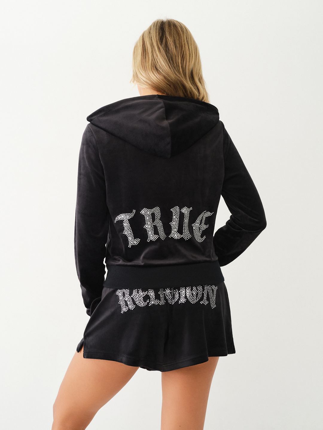 True religion 2024 velvet hoodie