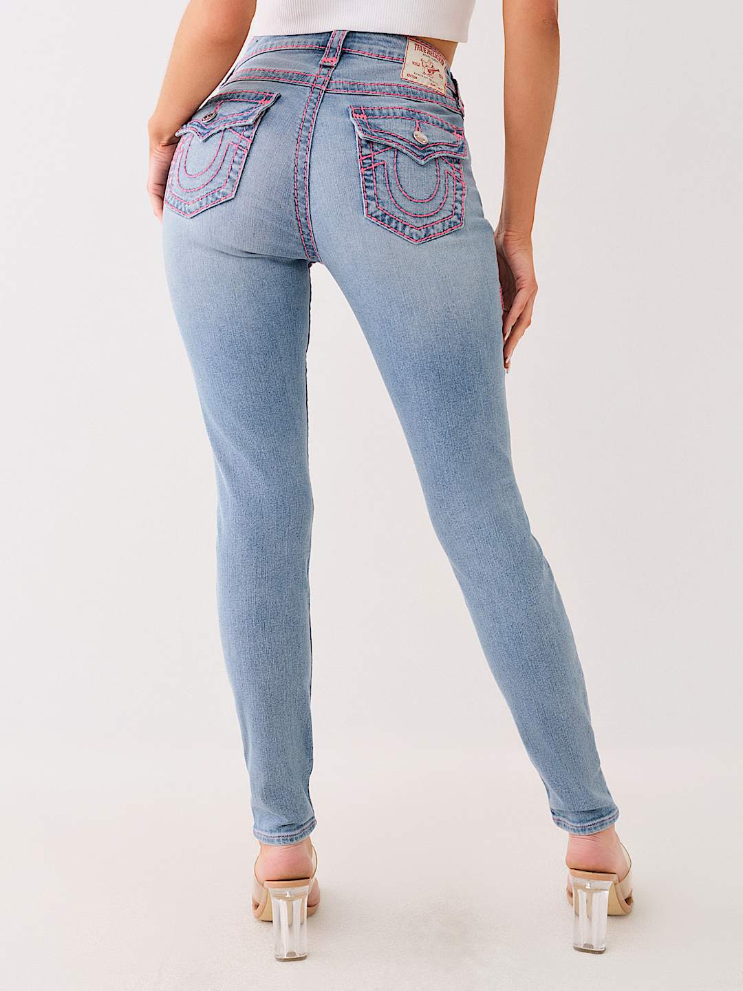 JENNIE MID RISE SUPER T CURVY SKINNY JEAN