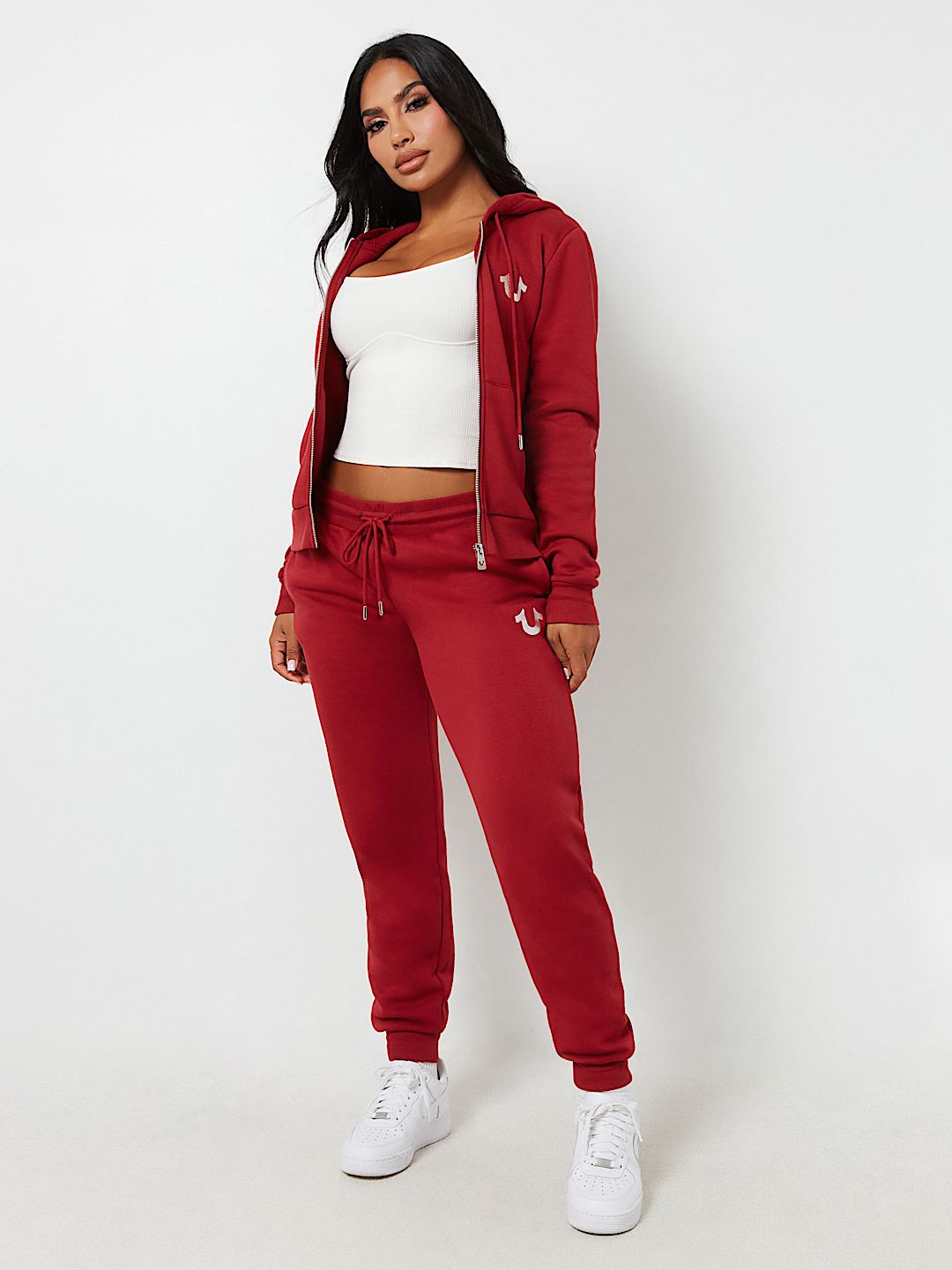  METALLIC HORSESHOE LOGO JOGGER , image 2