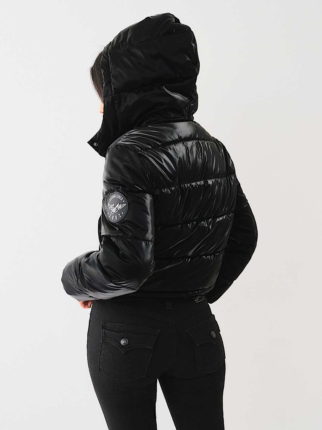 Patent bubble jacket hotsell