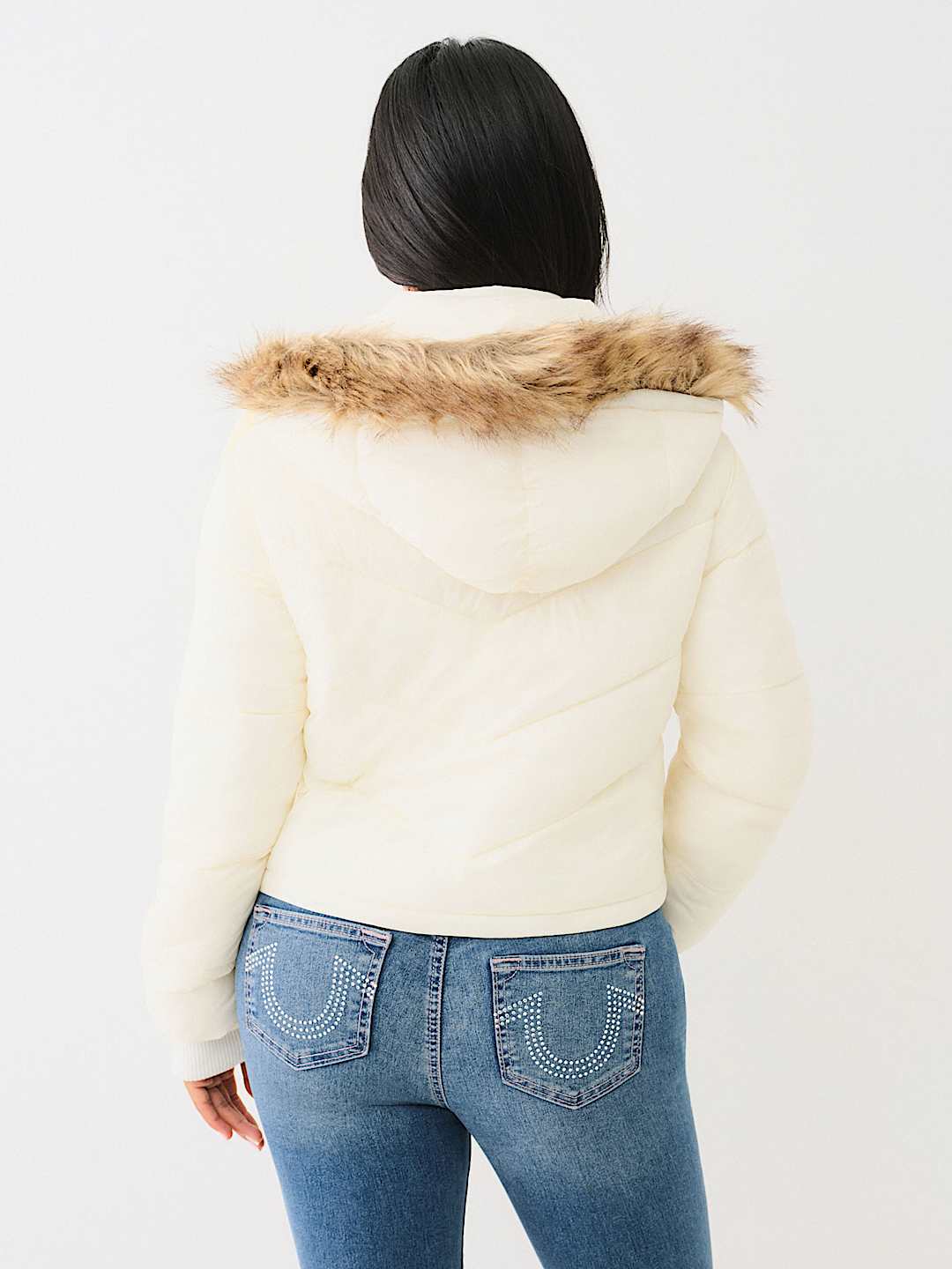 FUR TRIM PUFFER JACKET, image 3