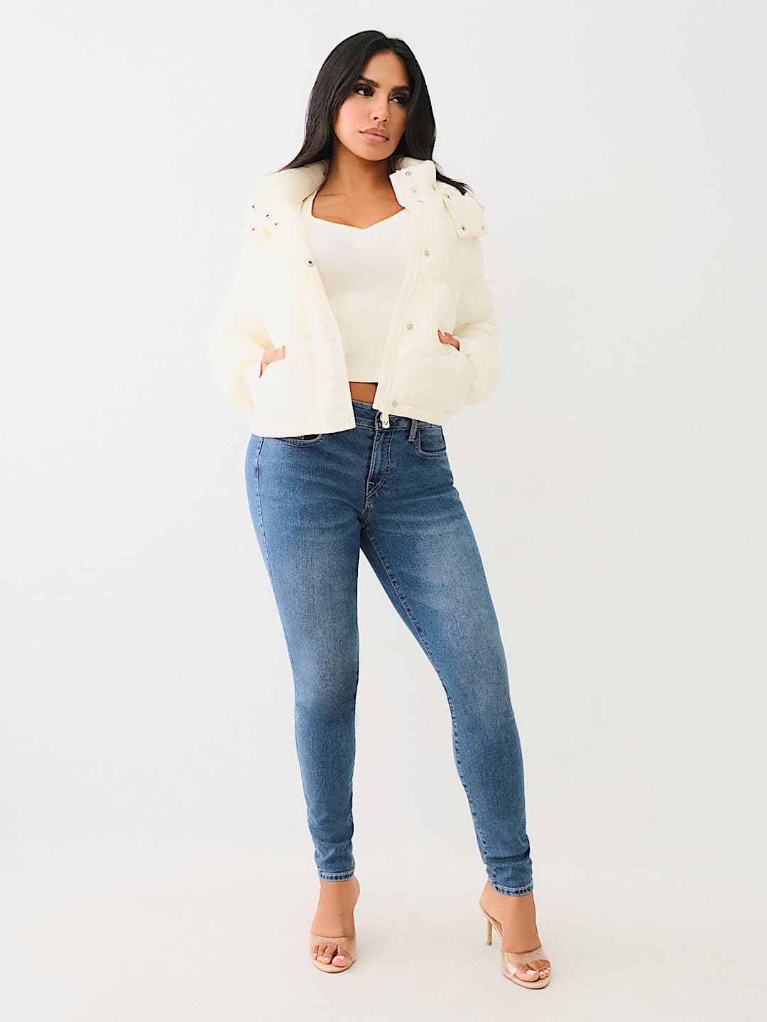 FUR TRIM PUFFER JACKET, image 4
