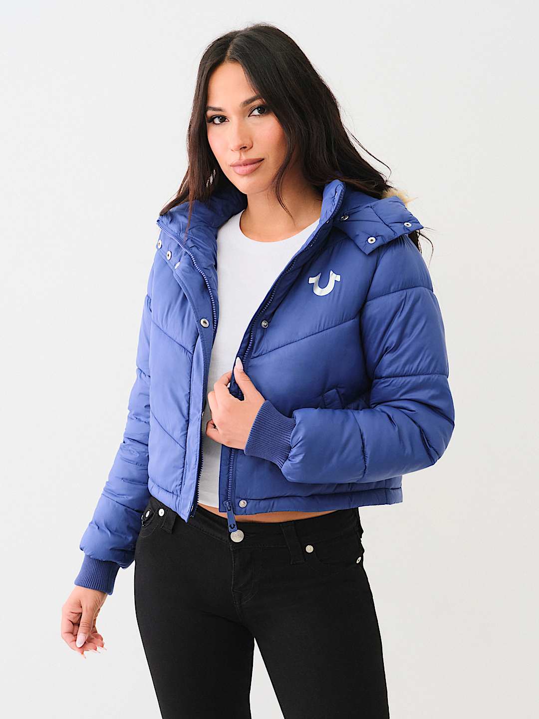 FUR TRIM PUFFER JACKET, image 2