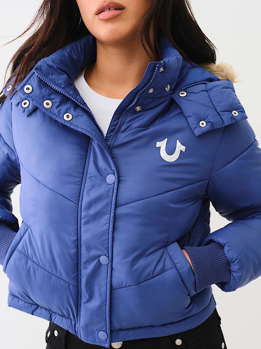 FUR TRIM PUFFER JACKET, image 3