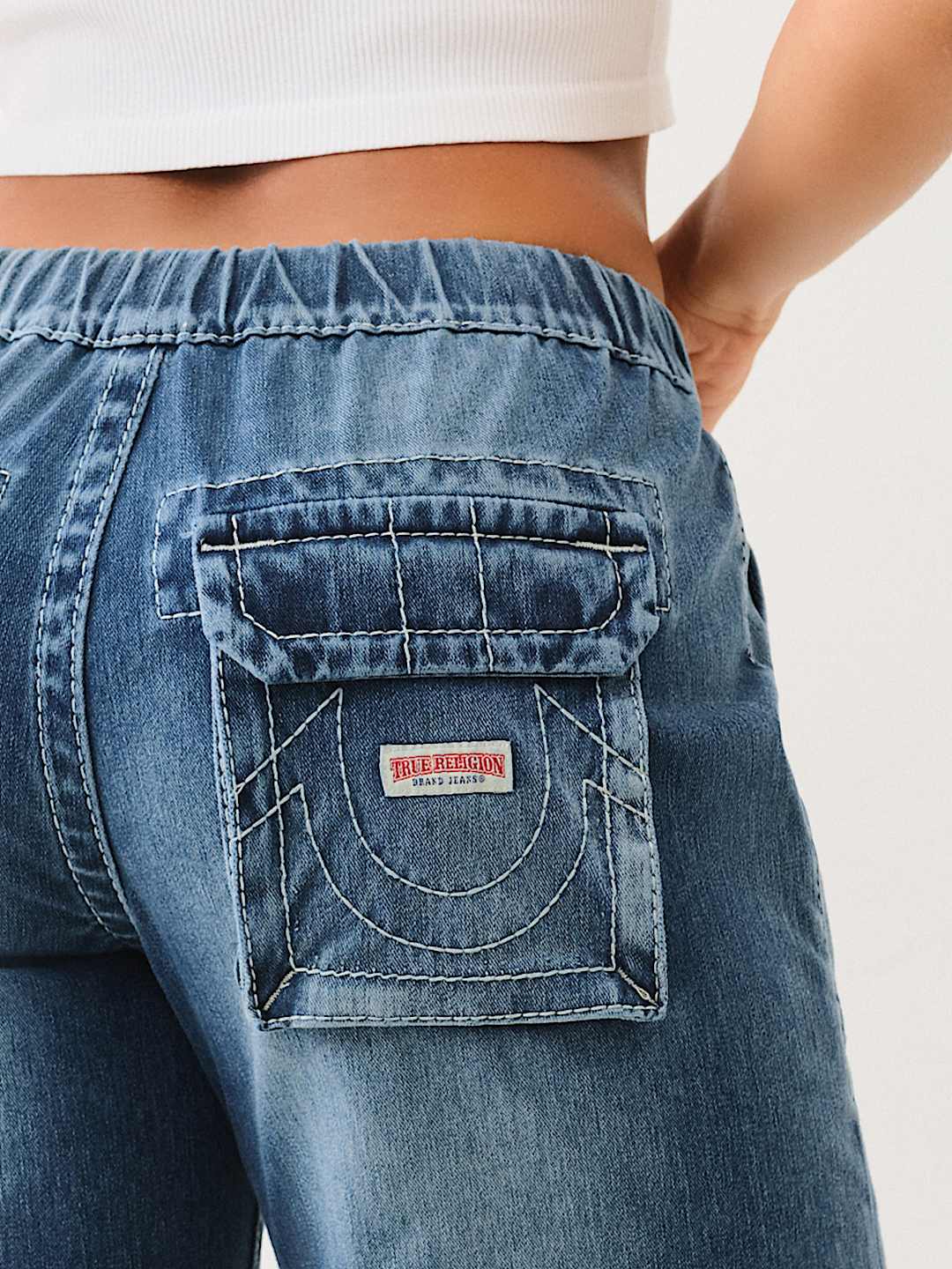 BOBBY BIG T DRAWSTRING BAGGY JEAN