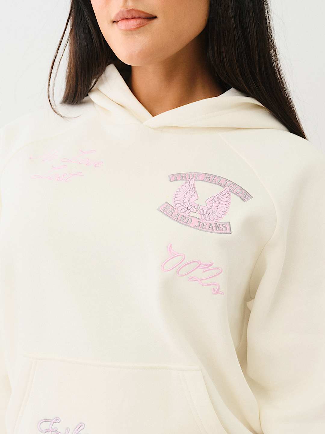 SUDADERA CON CAPUCHA AMPLIA DE LA MARCA, image 5