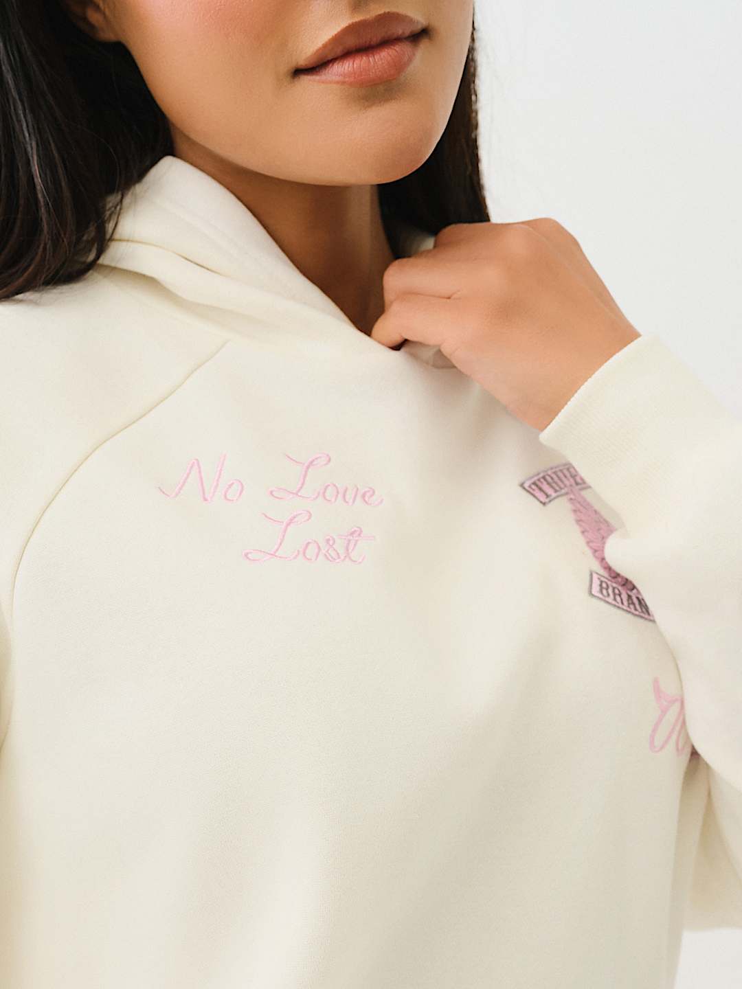 SUDADERA CON CAPUCHA AMPLIA DE LA MARCA, image 6