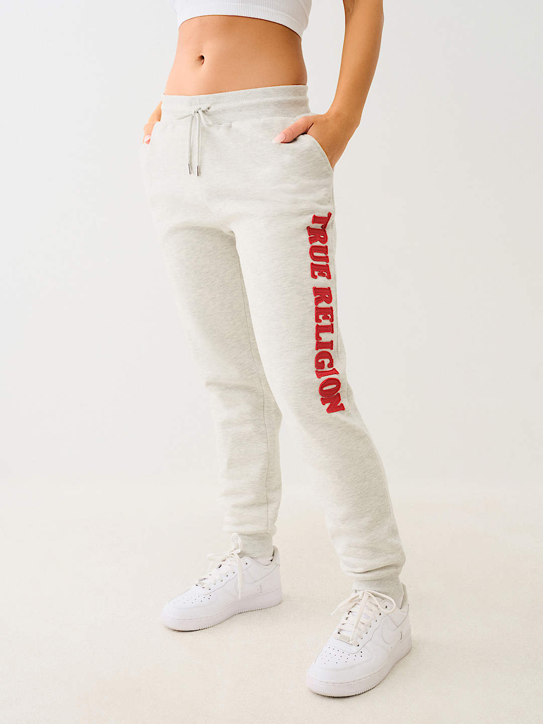 LOGO MID RISE JOGGER, image 1