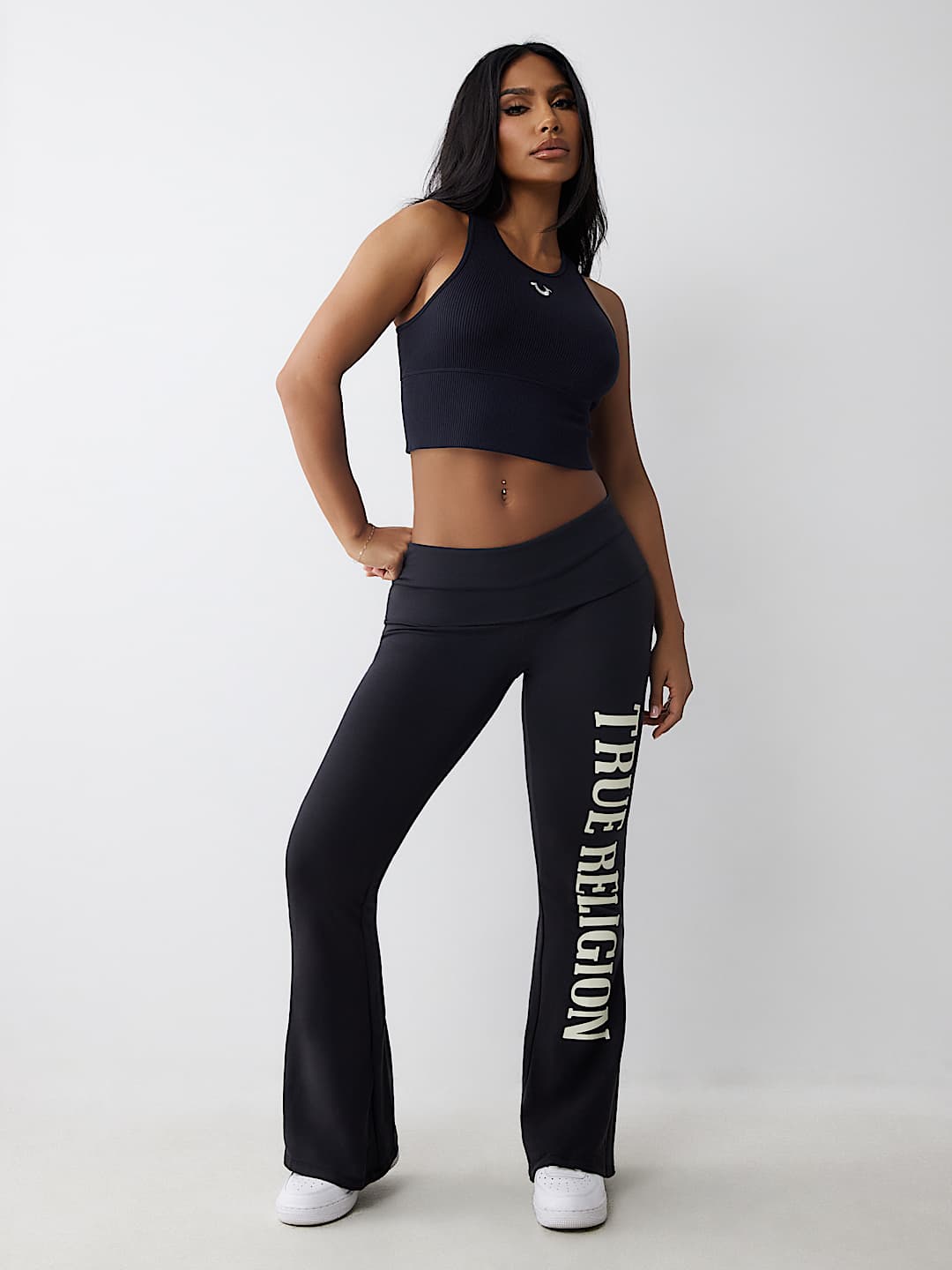 FOLDOVER FLARE PANT