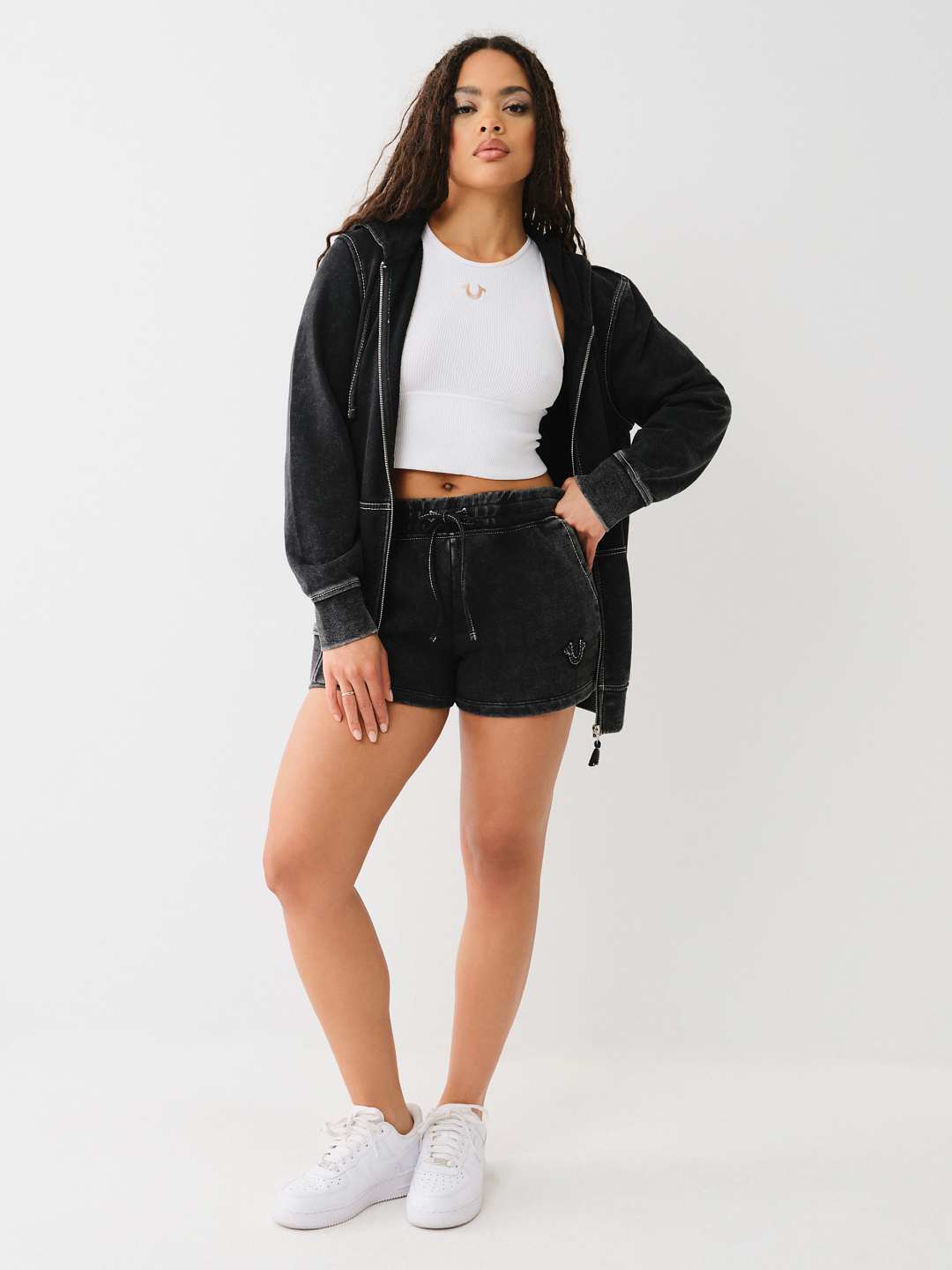 SHORT DEPORTIVO BIG T PARA ESTAR EN CASA LAVADO &Aacute;CIDO, image 3