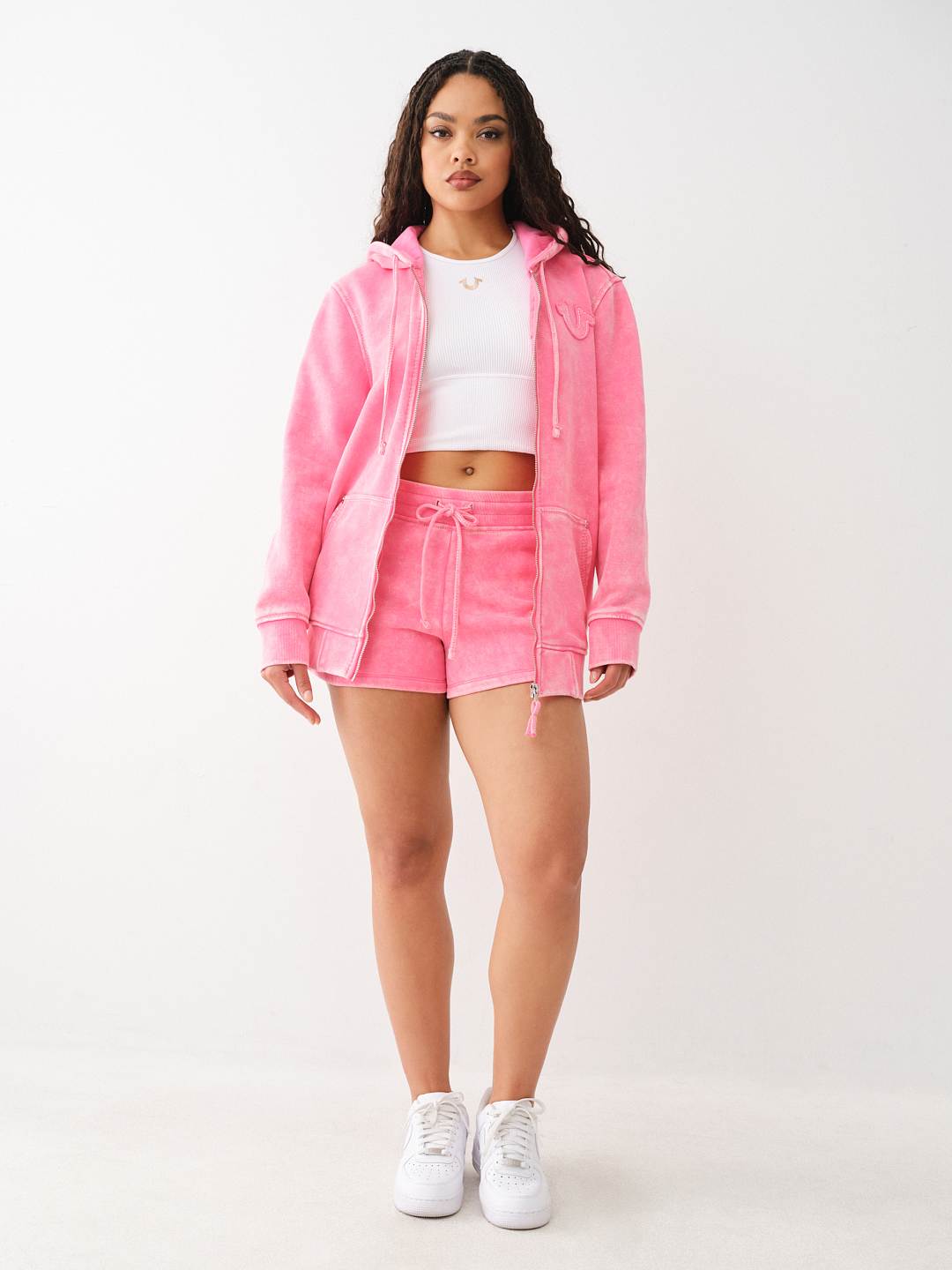 SHORT DEPORTIVO BIG T PARA ESTAR EN CASA LAVADO &Aacute;CIDO