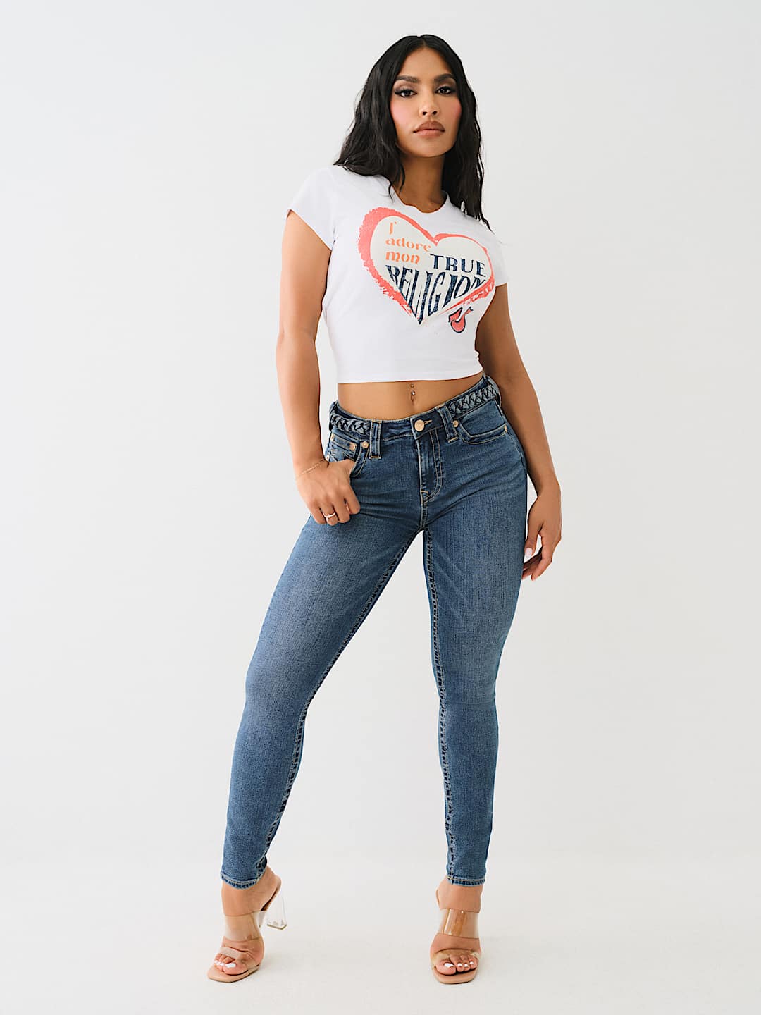 J'ADORE MON HEART BABY TEE, image 3