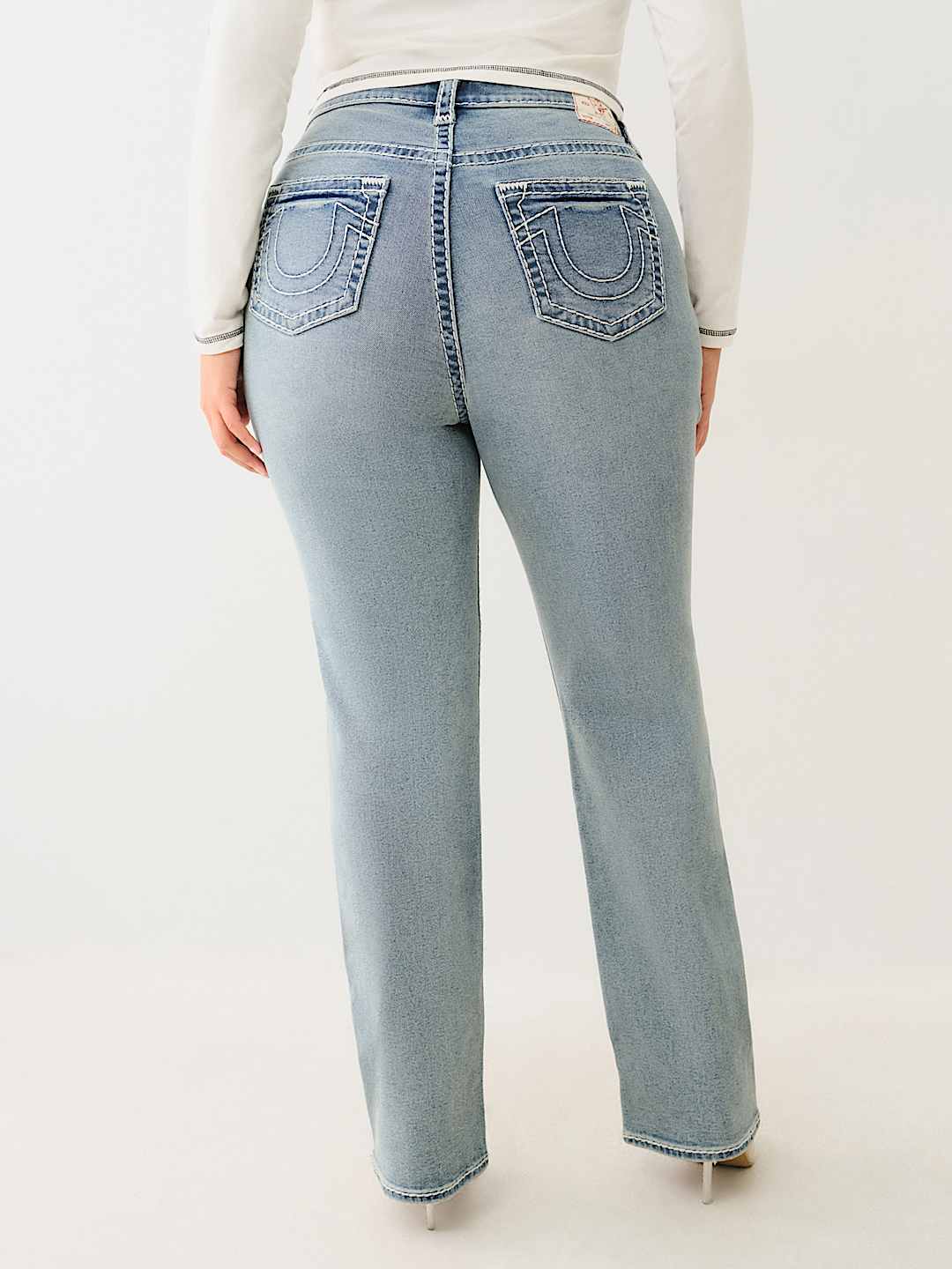 PLUS BILLIE HIGH RISE SUPER T STRAIGHT JEAN