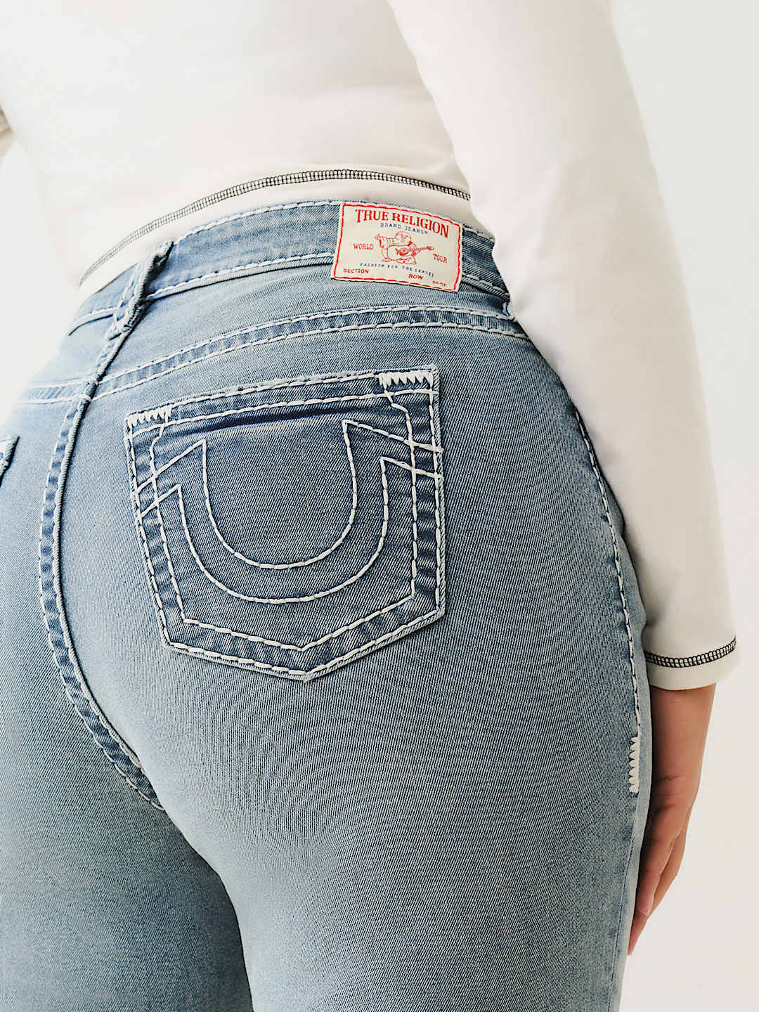 PLUS BILLIE HIGH RISE SUPER T STRAIGHT JEAN