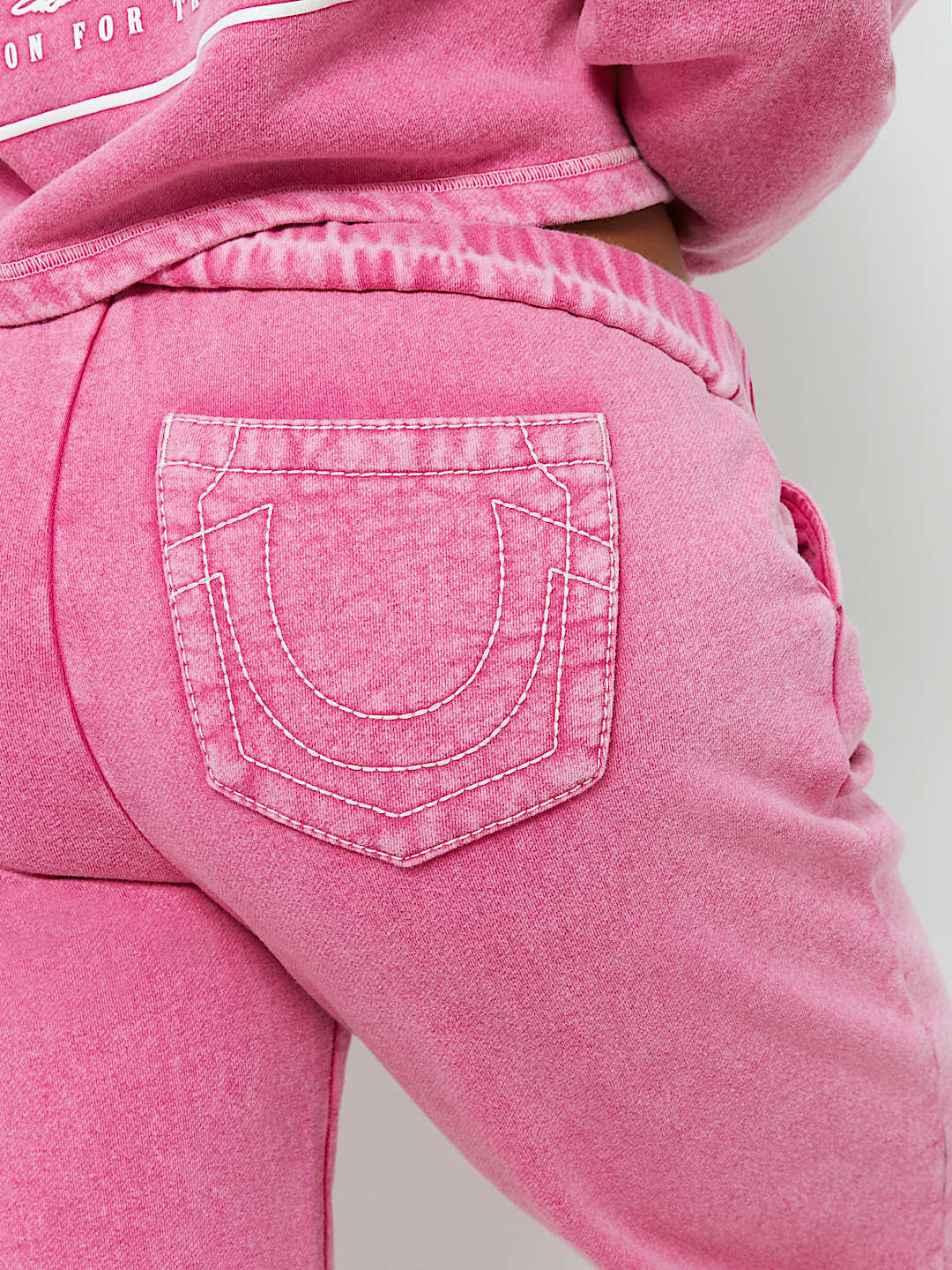 VINTAGE WASH HORSESHOE LOGO SWEAT PANT
