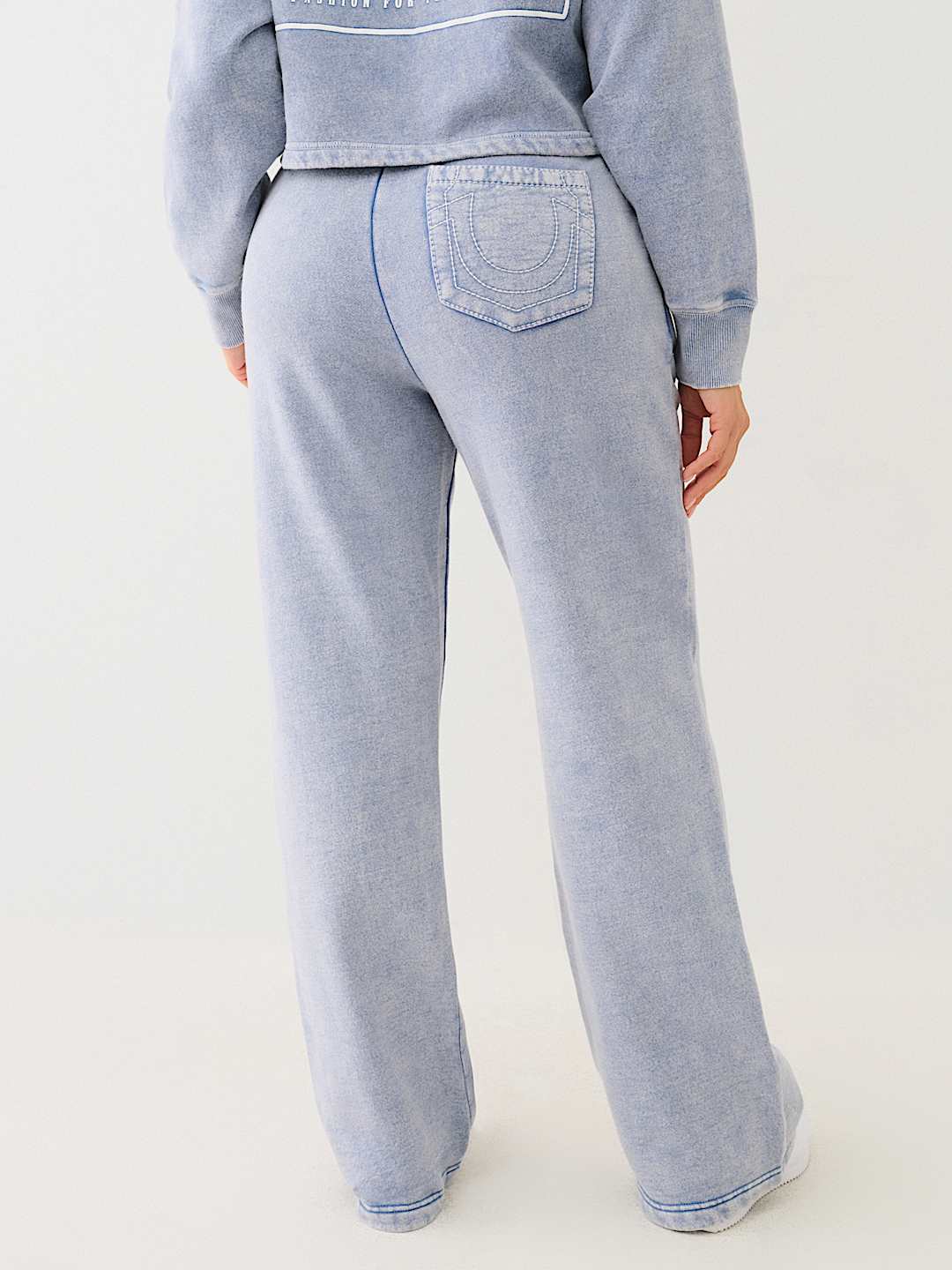 VINTAGE WASH HORSESHOE LOGO SWEAT PANT, image 2