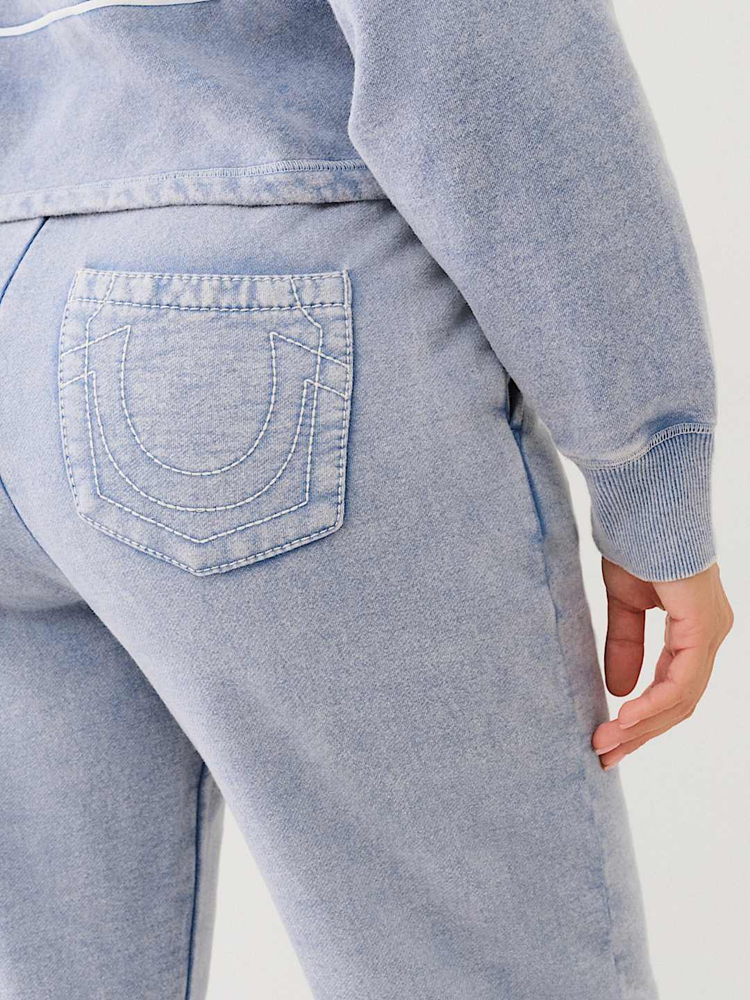 VINTAGE WASH HORSESHOE LOGO SWEAT PANT, image 5