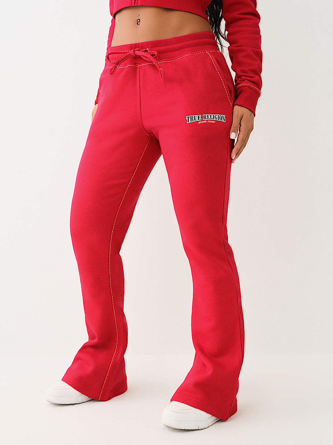 ANNIVERSARY BIG T BOOTCUT SWEAT PANT, image 1