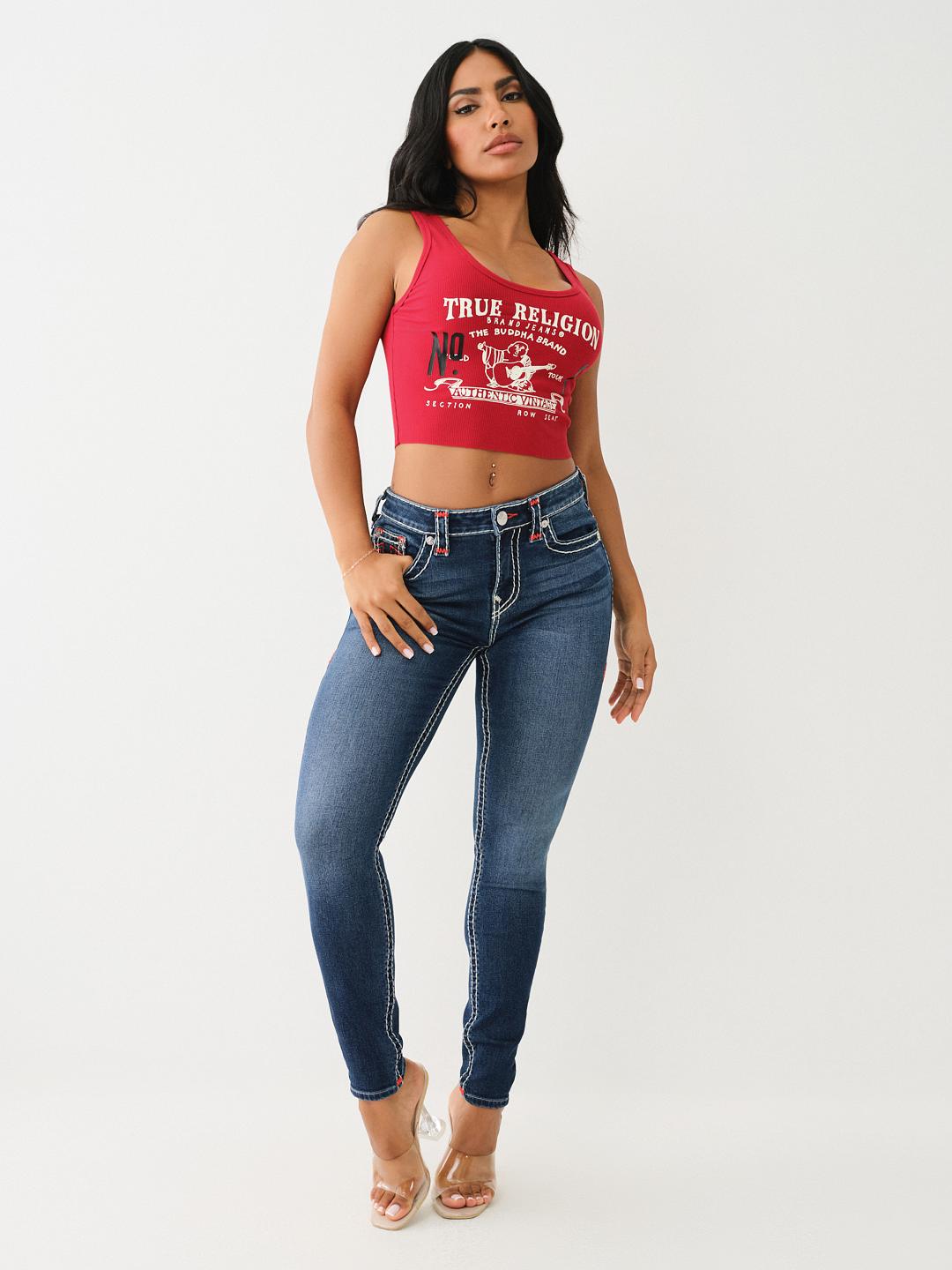 HERITAGE LOGO CROP TANK, image 2