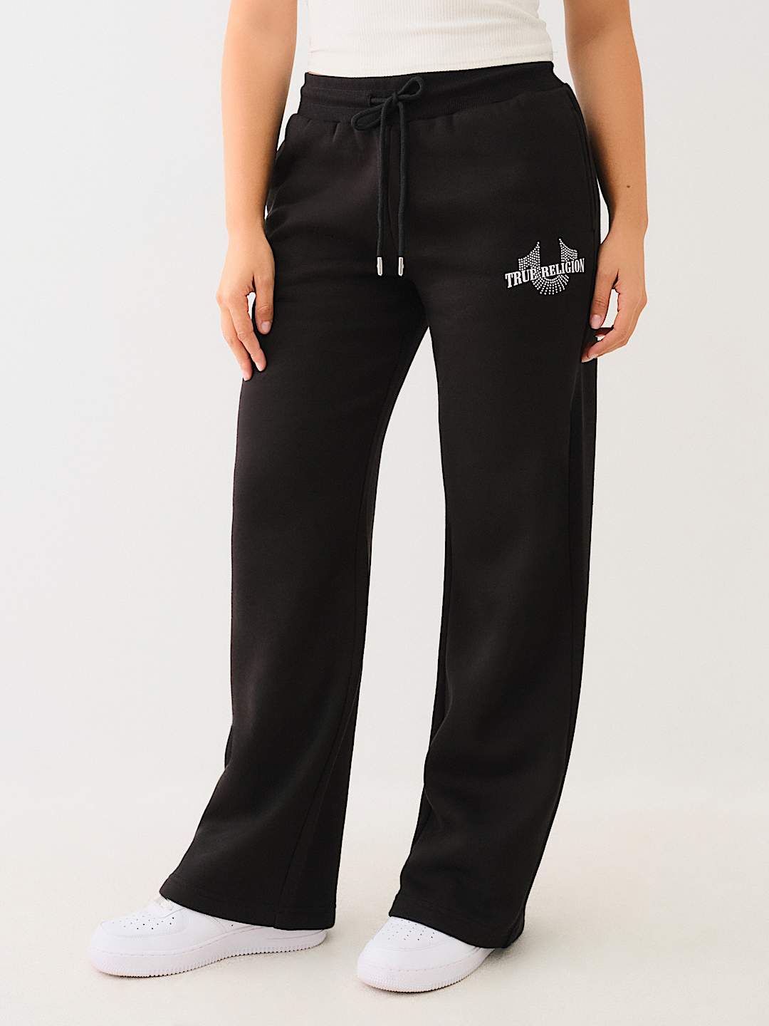 STUDDED STRAIGHT LEG SWEAT PANT True Religion