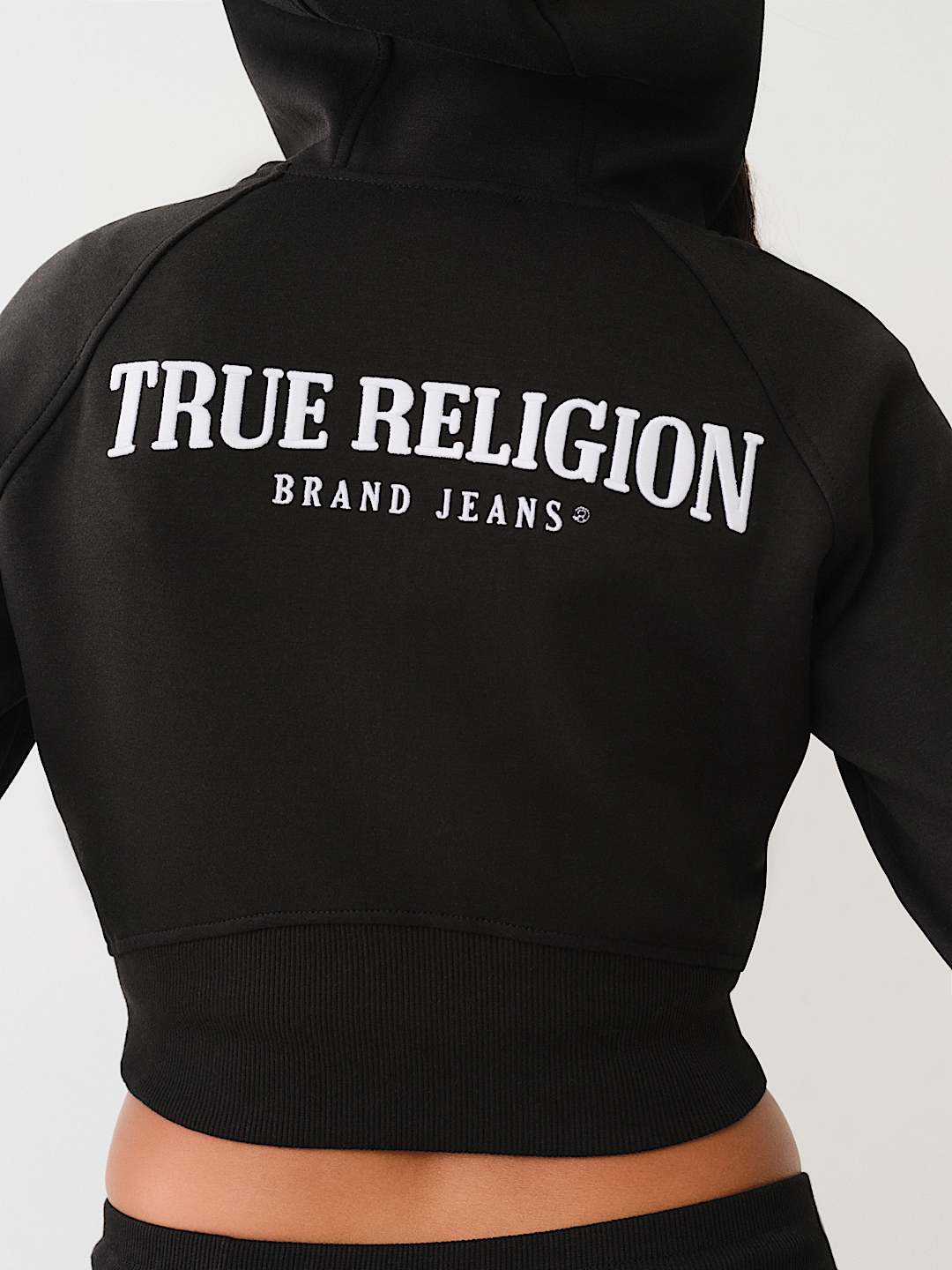 EMBROIDERED LOGO ZIP TRACK JACKET | True Religion