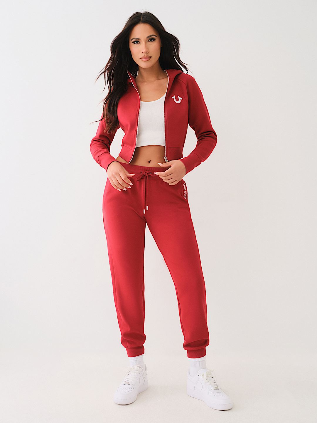 EMBROIDERED LOGO ZIP TRACK JACKET, image 4