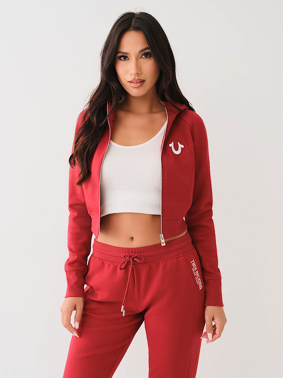 EMBROIDERED LOGO ZIP TRACK JACKET, image 6