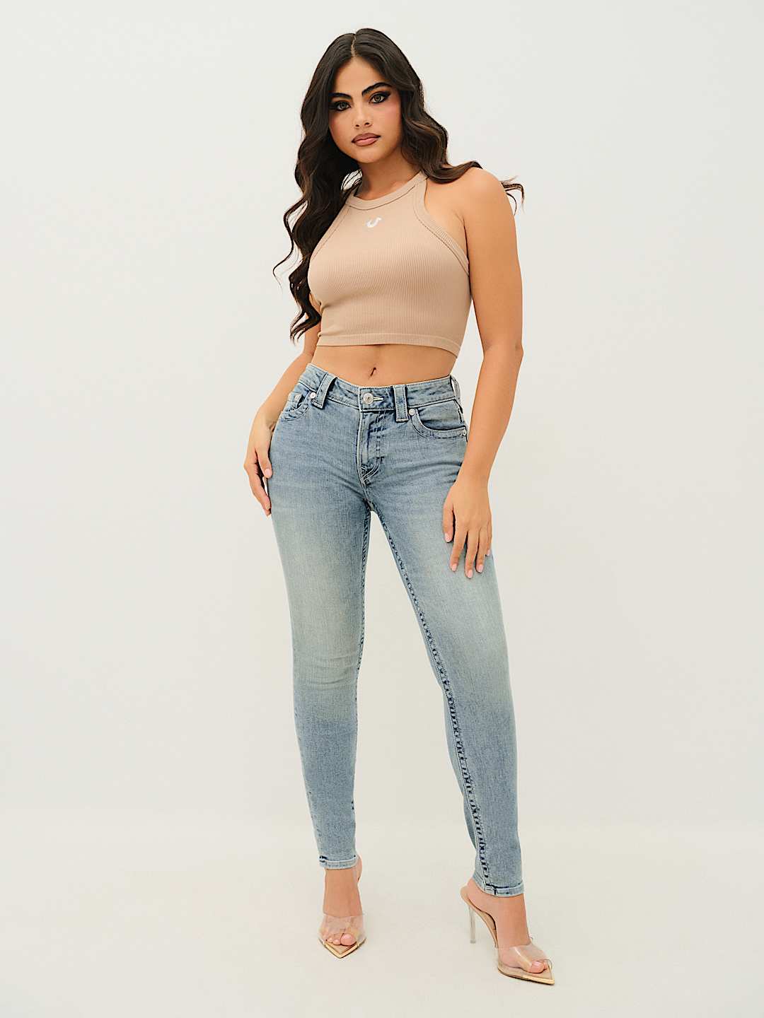 【TRUE RELIGION】★ジーンズ★ JENNIE MID RISE SKINNY JEAN True Religion Jennie Mid Rise Curvy Skinny Jeans | Dillard's