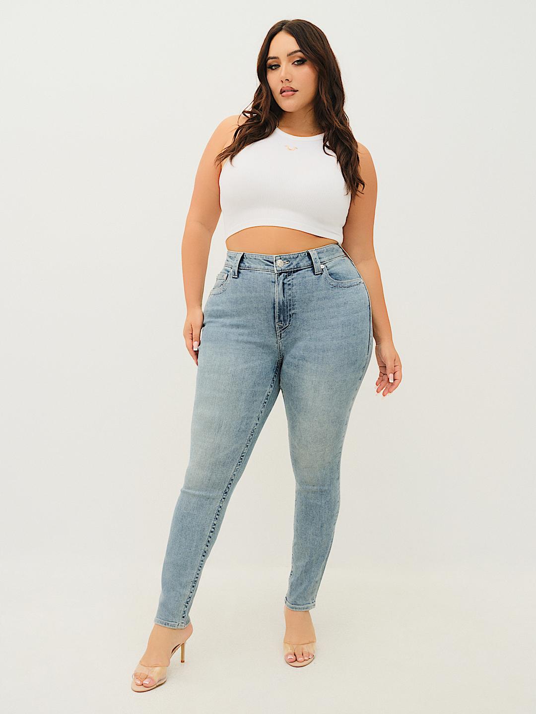 PLUS JENNIE MID RISE SKINNY JEAN, image 3