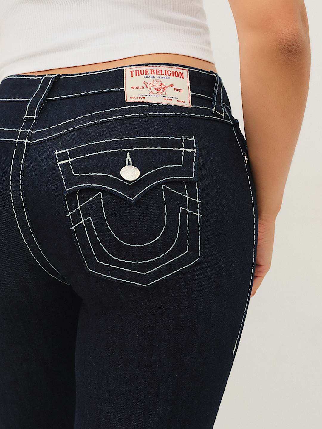 BECCA BIG T FLAP BOOTCUT JEAN